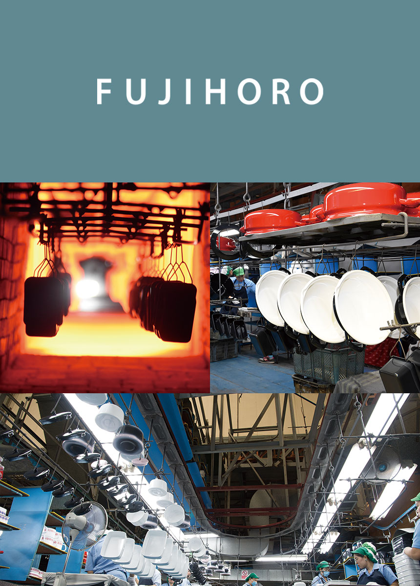 せいろ付きホーロー鍋18cm