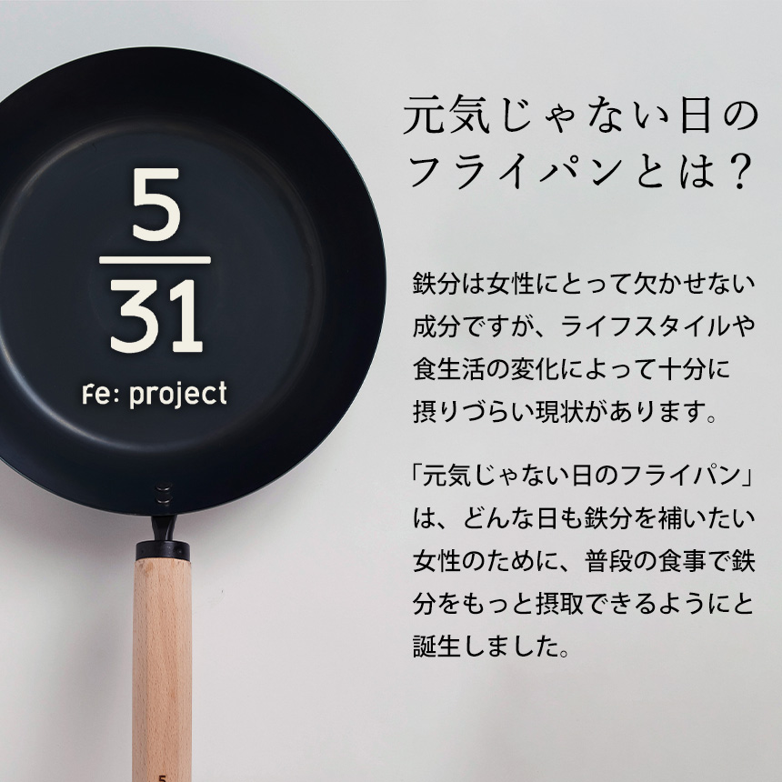 元気じゃない日のフライパン