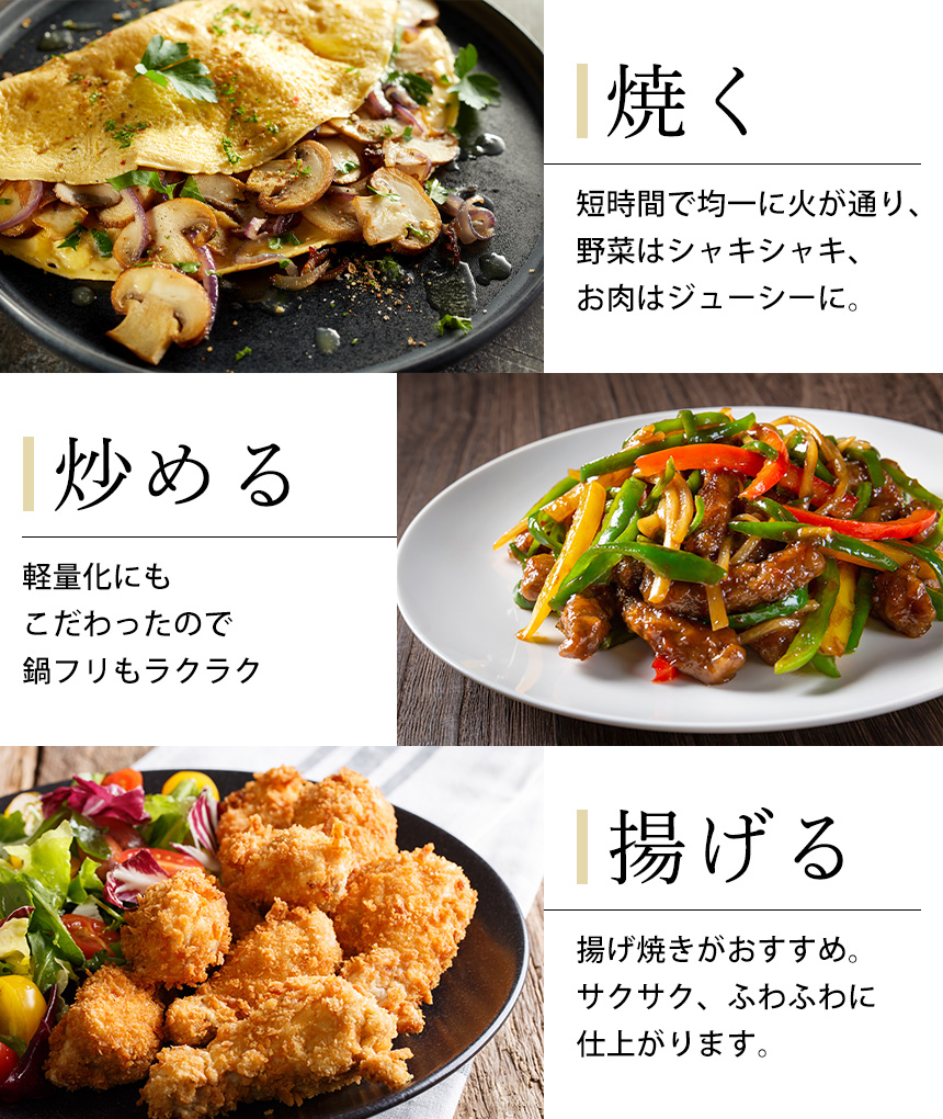 元気じゃない日のフライパン