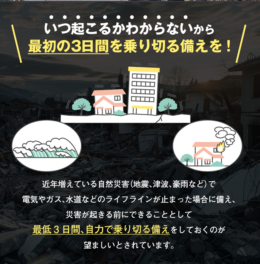 長期保存食【2種セット】