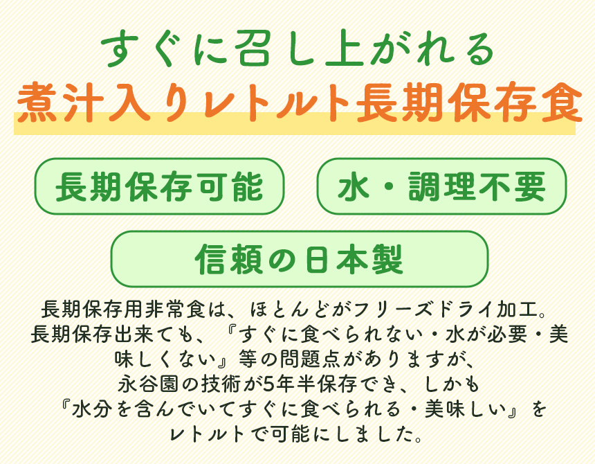 長期保存食【2種セット】
