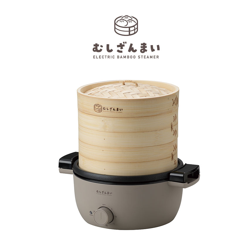 電気せいろ蒸し器 むしざんまい AMZ-450GY