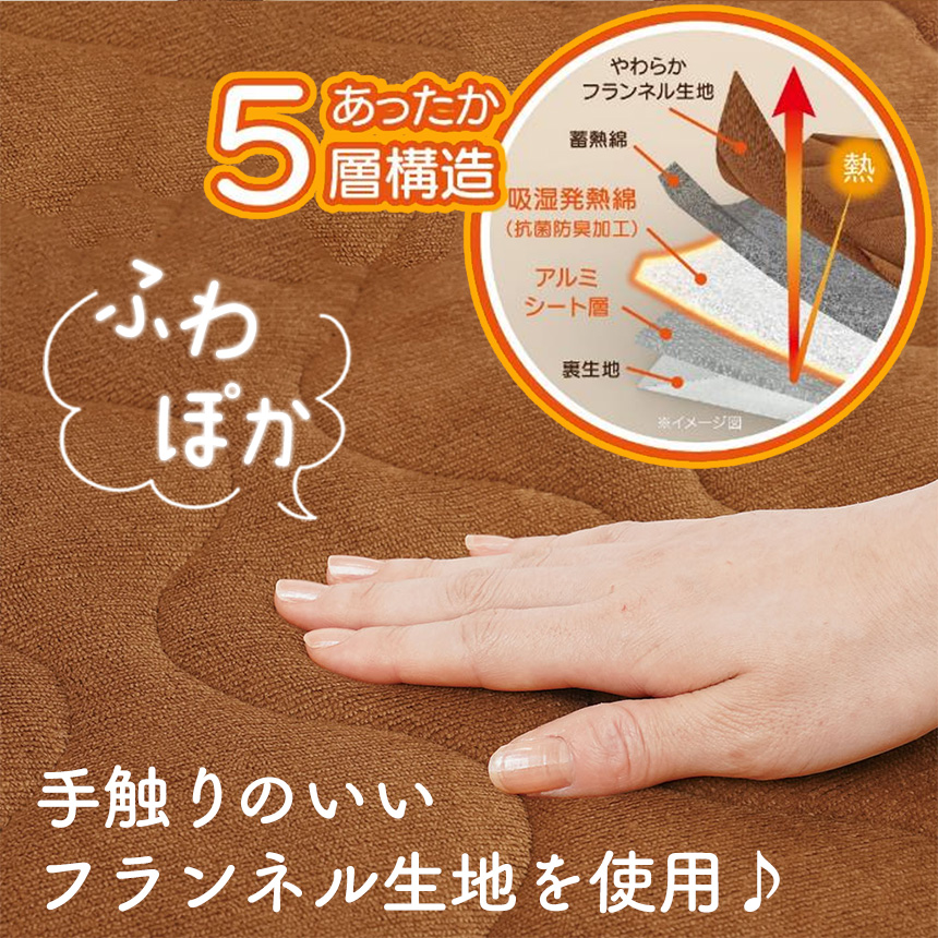 HOTアルファあったか敷パッドプレミアム
