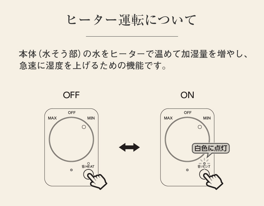 ハイブリッド加湿器「ウッドモイスト」【HB-T2581】