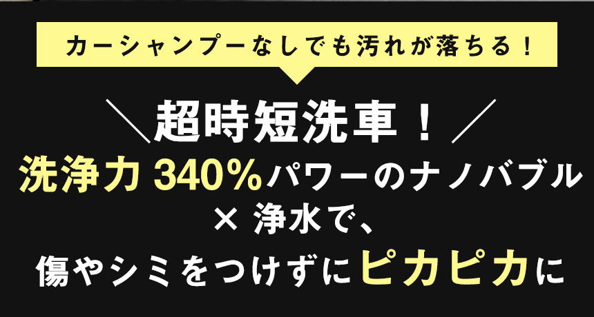 PUREナノマイクロバブル