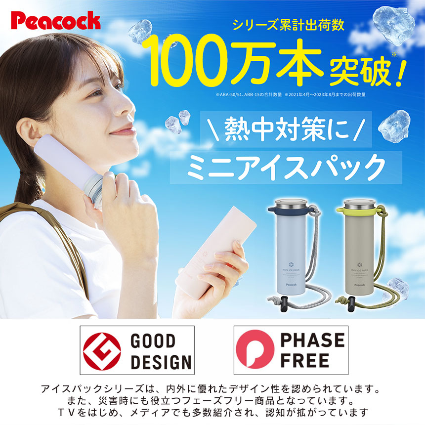 ミニアイスパック ストラップ付き【ABB-F15】