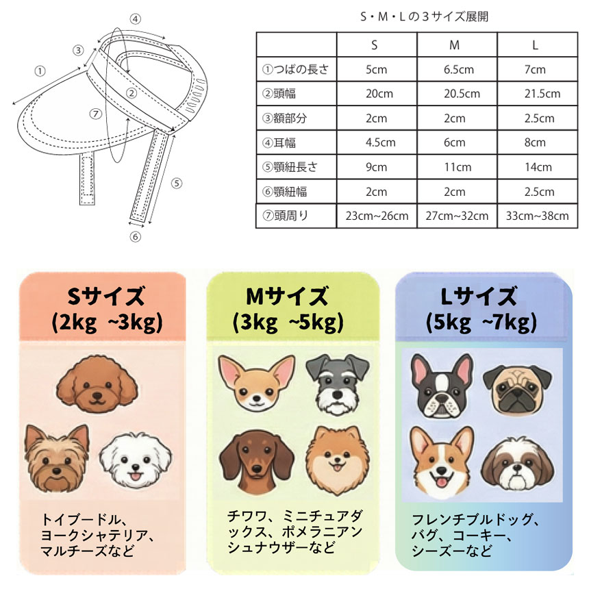 bow&mew 犬猫兼用おさんぽUVカットキャップ