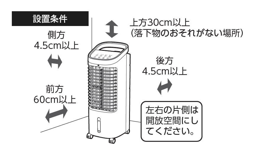温冷風扇「ヒート＆クール」【HC-T2434】