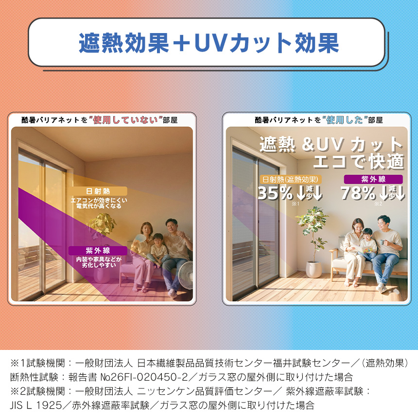 酷暑バリアネット