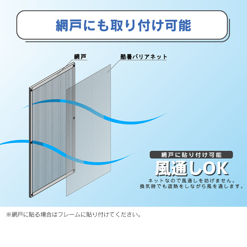 酷暑バリアネット