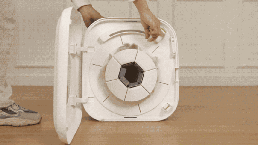 猫専用自動グルーミングハウス