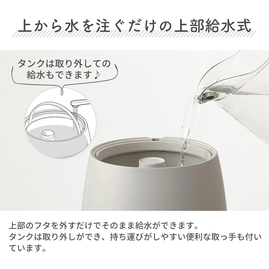 超音波加湿器 フォグモイスト 2.5L